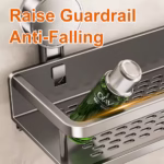 Aluminum Suction Cup Bathroom Rack - Image 5