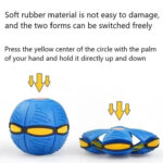 Flying Saucer Ball Magic Throw Disc Game for Kid