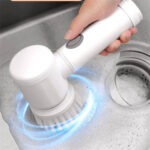 Handheld Wireless Electric Kitchen Dishwasher Brush