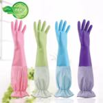 Kitchen Clean Durable Dish Washing Rubber Gloves - Image 3