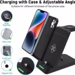 Three-In-One Wireless Fast Charging Magnetic Mobile Power Bank - Image 5