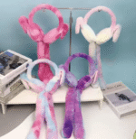 Winter Earmuffs for Kids (Fluffy Rabbit Ear - Image 5